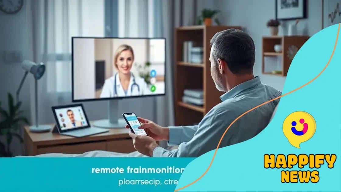 Remote monitoring and telemedicine advancements