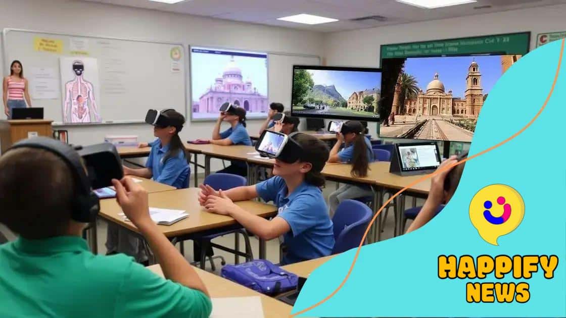 Practical examples of VR applications in classrooms