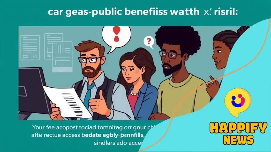Challenges in managing public benefits with tech