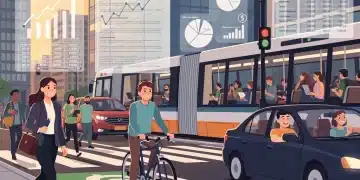 Diverse commuters benefiting from 2026 commuter benefits and tax savings