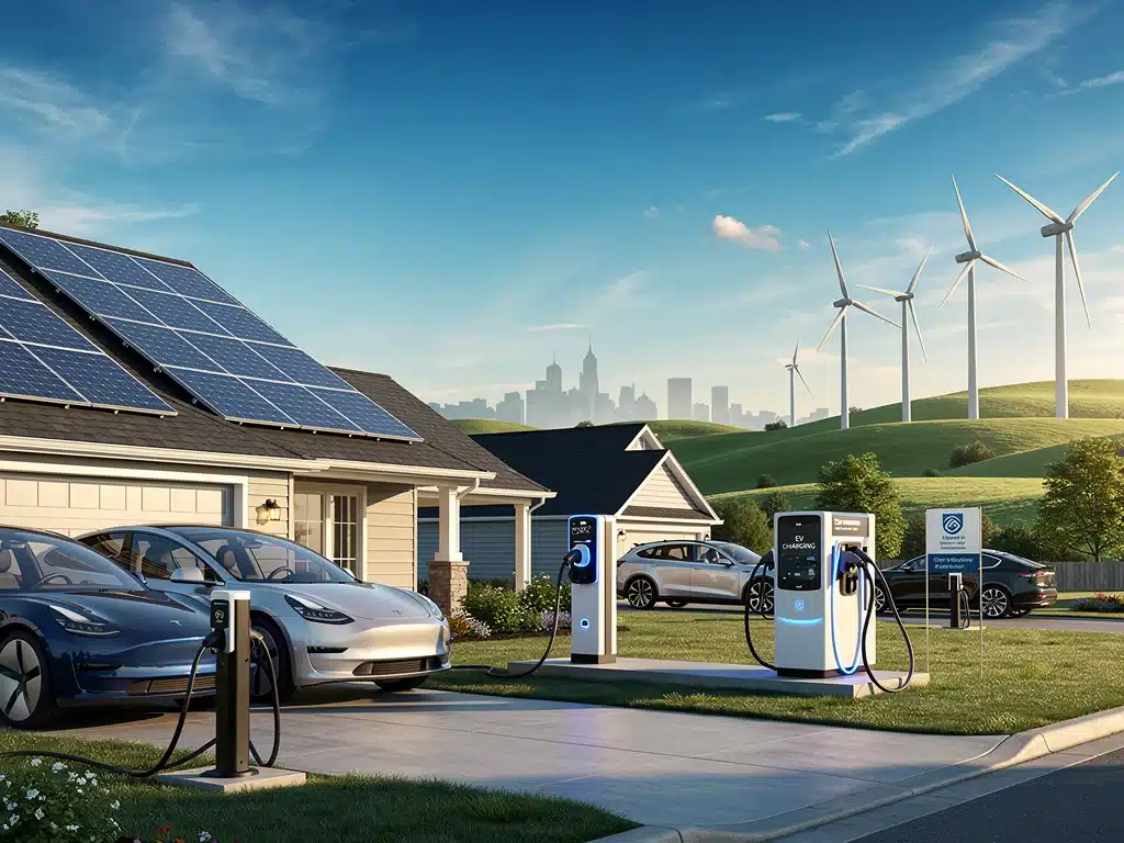Clean energy technologies driving emissions reduction